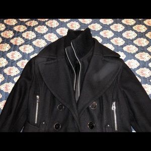 Miss Sixty black wool coat/jacket in great condition - Size XS/S (0-2)